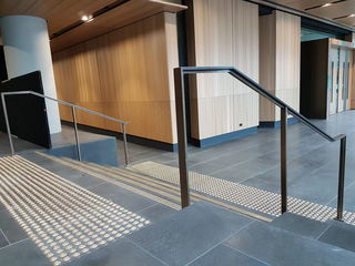 Brass tube handrail Internal